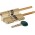 Цилиндровый механизм Mottura (Моттура) под вертушку (дл. шток) C31P513101LC5 (82 мм/46+10+26), ЛАТУНЬ (PVD)