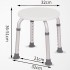 Табурет для ванной/душа с регулировкой высоты SM-9041