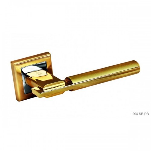 Дверная ручка Palidore 294  Цвет: SG/GP - Матовое золото/Золото