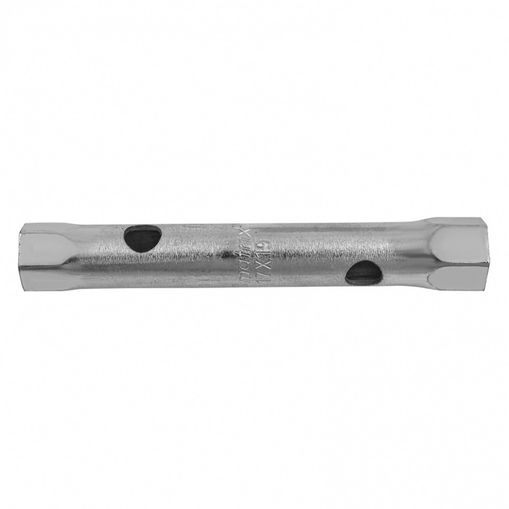 Ключ трубчатый торцевой 17 х 19 мм, оцинкованный Matrix