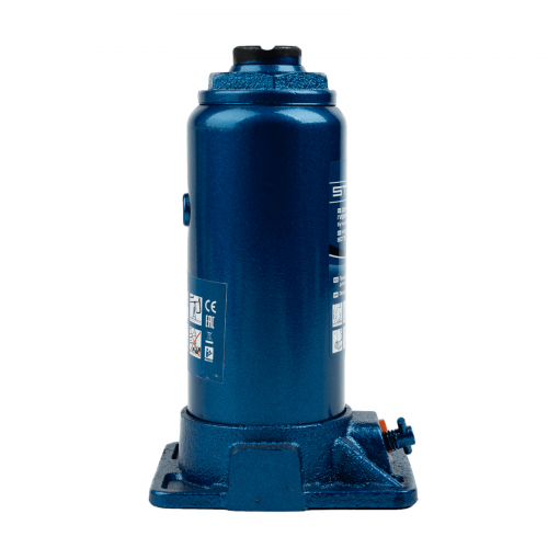 Домкрат гидравлический бутылочный, 5 т, H подъема 197-382 мм, в пластиковом кейсе Stels