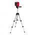 Лазерный уровень XQB RED Pro SET, 10 м, красный луч, батарейки, штатив MTX