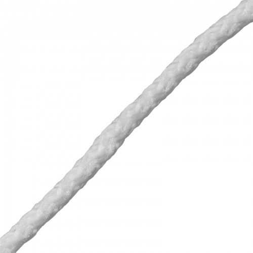 Шнур вязаный полипропиленовый с серд. белый, 5 мм, L 20 м, Россия Сибртех