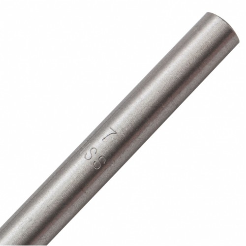 Сверло по металлу, 7 х 156 мм, полированное, удл, HSS, 10 шт, цилиндрический хвостовик Matrix