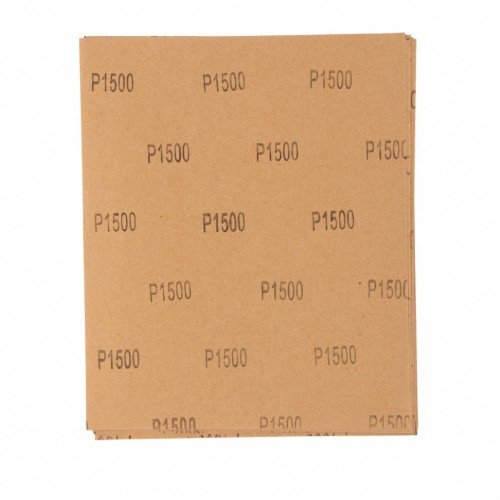 Шлифлист на бумажной основе, P 1500, 230 х 280 мм, 10 шт, водостойкий Matrix