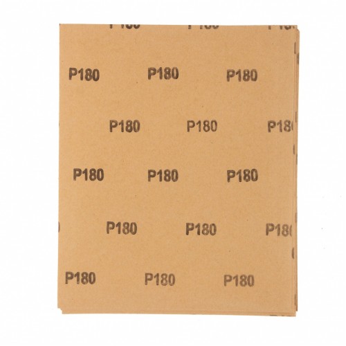 Шлифлист на бумажной основе, P 180, 230 х 280 мм, 10 шт, водостойкий Matrix