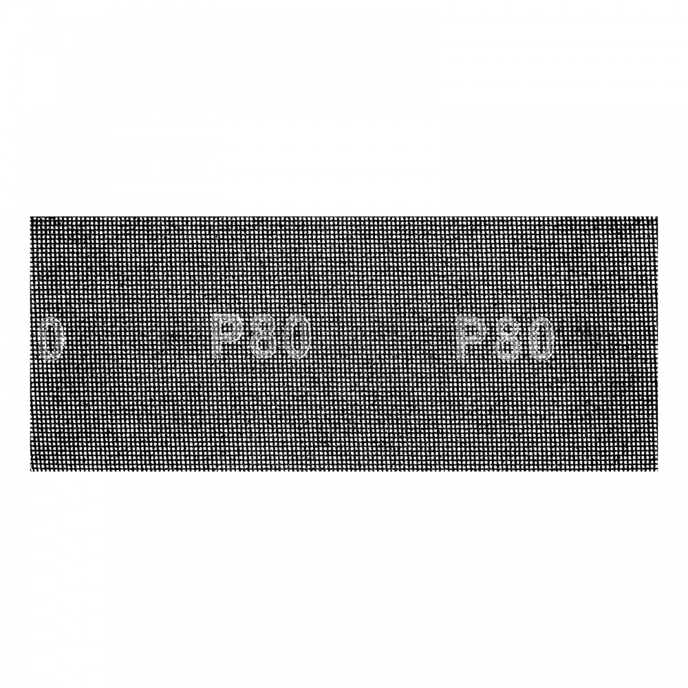 Сетка абразивная, P 80, 115 х 280 мм, 5 шт Denzel