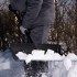 Лопата для уборки снега пластиковая, 490х325х1380 мм, стальной черенок, Palisad