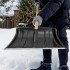 Лопата для уборки снега пластиковая, 350 х 350 мм, без черенка, Россия, Сибртех