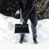 Лопата для уборки снега пластиковая, 380х360мм, без черенка, Россия Сибртех