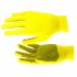 Перчатки Нейлон, ПВХ точка, 13 класс, цвет лимон, L Россия