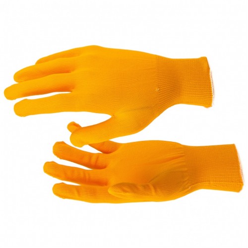 Перчатки Нейлон, 13 класс, оранжевые, XL Россия