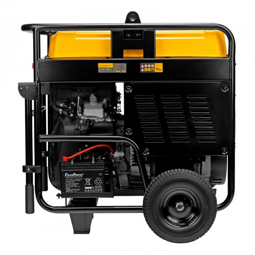 Генератор бензиновый PS-180EA, 18 кВт, 230 В, 65л, разъём ATS, эл.старт Denzel