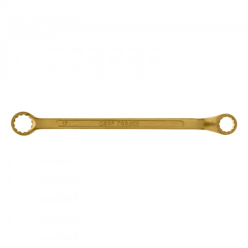 Ключ накидной, 13 х 17 мм, желтый цинк Сибртех