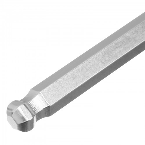 Набор ключей имбусовых HEX, 1.5-10 мм, CrV, 9 шт, удлиненные, сатин, с шаром Matrix