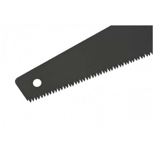 Ножовка по дереву, 550 мм, 7-8 TPI, зуб-3D, каленный зуб, тефлоновое покрытие, деревянная рукоятка M