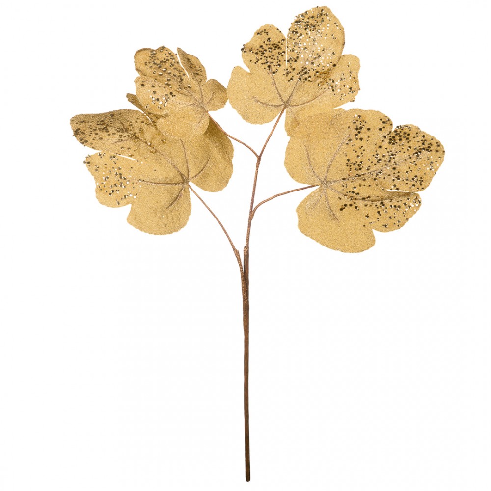 Искусственное растение Смоковница, золотистый, В 630 мм