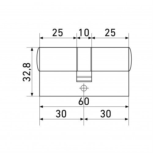 Стандарт MAX 60 (30х30) SN 5кл мат.никель перф.ключ/ключ Цилиндровый механизм (100, 10) (80, 10)
