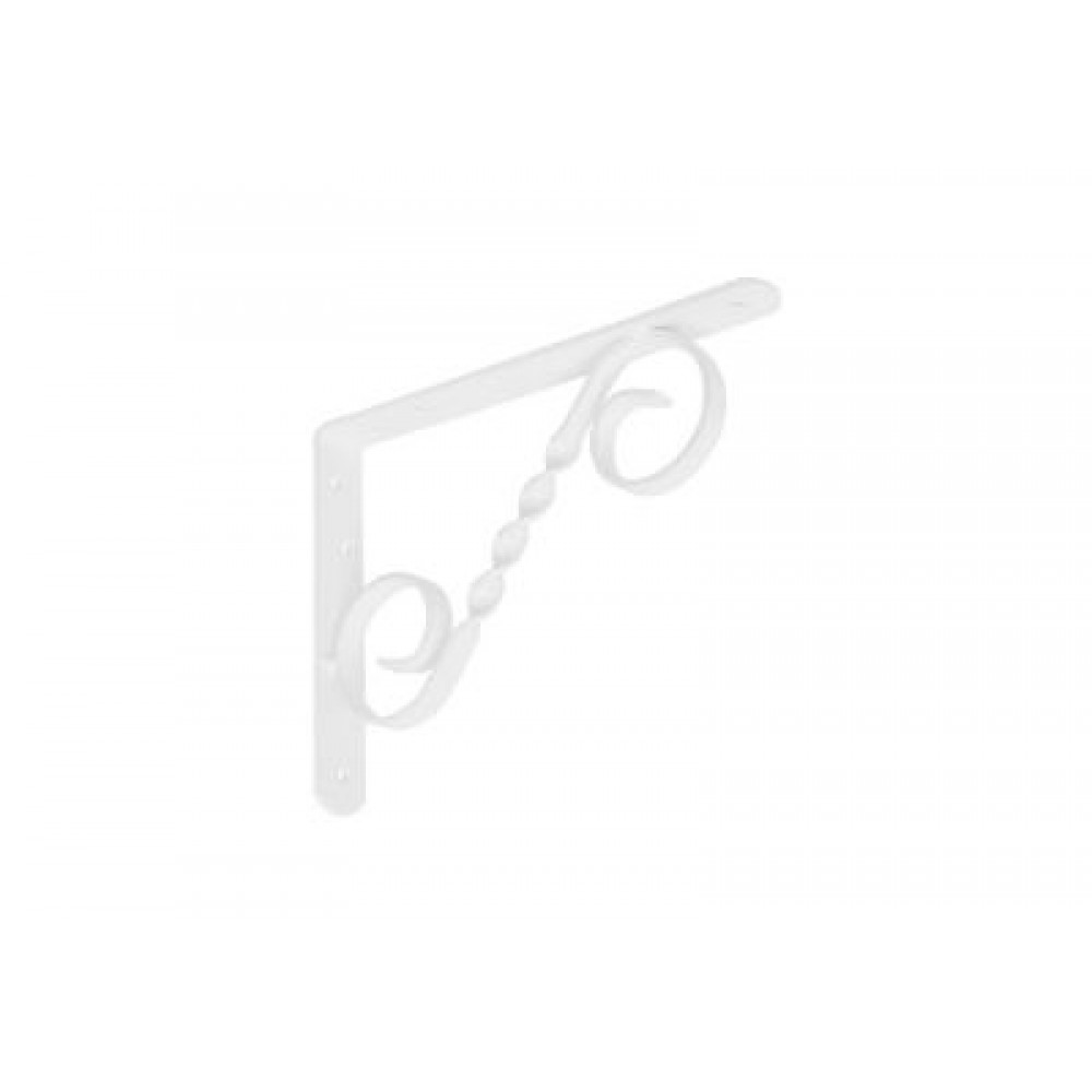 Кронштейн фигурный Домарт мод.3 (200*150) белый (10) НОВИНКА