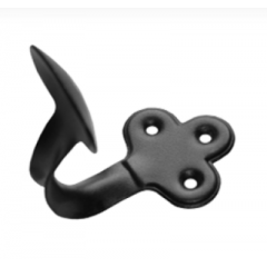 Домарт крючок-вешалка фигурный мод.1 черный (50)