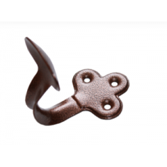 Домарт крючок-вешалка фигурный мод.1 медь антик (50)