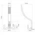 СТАНДАРТ 212 A AC ст.медь ЕВРОПАКЕТ крючок-вешалка (320;40) (200,50)