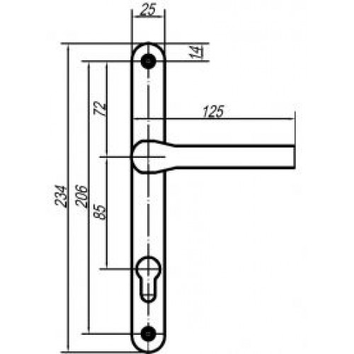 ЛДМ FURAL 85.70.25.02.9016 бел. с пружин.  м/о 85 