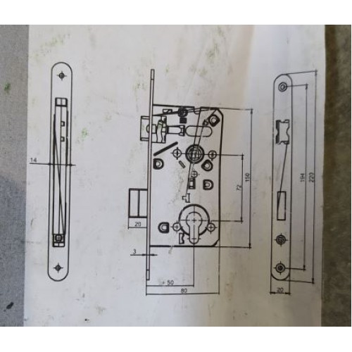 LOB ECO Z7504-C13L1 желт.цинк под сантех.завертку, планка LOB RP73-01 плоская (40)