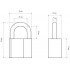 СТАНДАРТ AL-750 d7,5мм ЕВРОПАКЕТ Замок навесной (120,30,15)