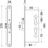 СТАНДАРТ Строитель (SD 1739) (7265) без ц/м б/о замок врезной (20)