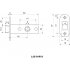 АЛЛЮР АРТ L45-8-R18 MBN графит овал.торц.планка18мм б/ручек Защёлка (100)