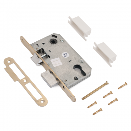 Апекс 5300- G  золото без ц/м, м/о 85 мм  Замок врезной б/руч (30)