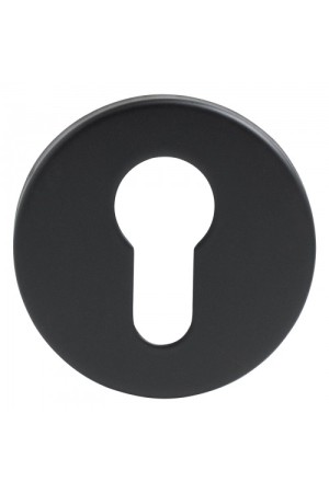 Накладка для ц/м СТАНДАРТ 0200 BLACK ЧЕРНАЯ INOX нержавеющая сталь (100,5)