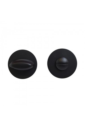 Сантехническая завертка к ручкам ALLUR ART COLLECTION BK-R2 BLACK(71150) мат.черный (60,10)