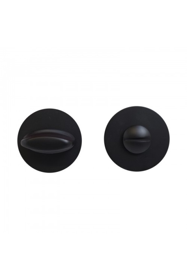 Сантехническая завертка к ручкам ALLUR ART COLLECTION BK-R2 BLACK(71150) мат.черный (60,10)