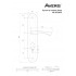 AVERS HP-85.0423-CR под ц/м хром м/о 85 мм  Комплект ручек (24)