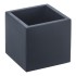Кашпо Квадро, 6л., антрацит
