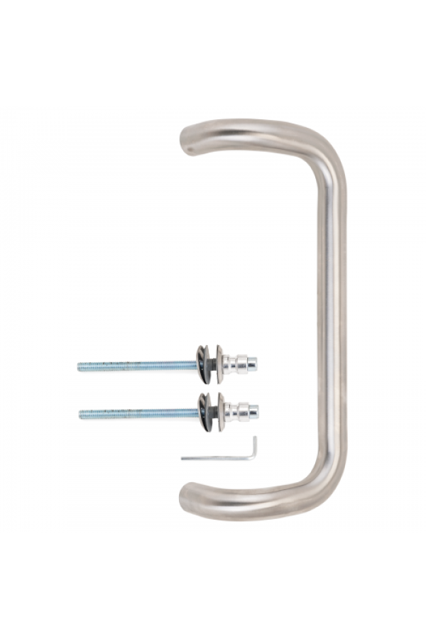 Апекс НС-0905-25/300-INOX (РР-905-25/300) нерж.сталь Ручка-скоба (10)