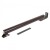 Доводчик дверной пневматический Doorstop до 150 кг шагрень корич. (6)