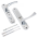 AVERS HP-42.0123-S-C-CR-L левые хром Комплект ручек (36) AVERS HP-42.0123-S-C-CR-L левые хром Комплект ручек (36)