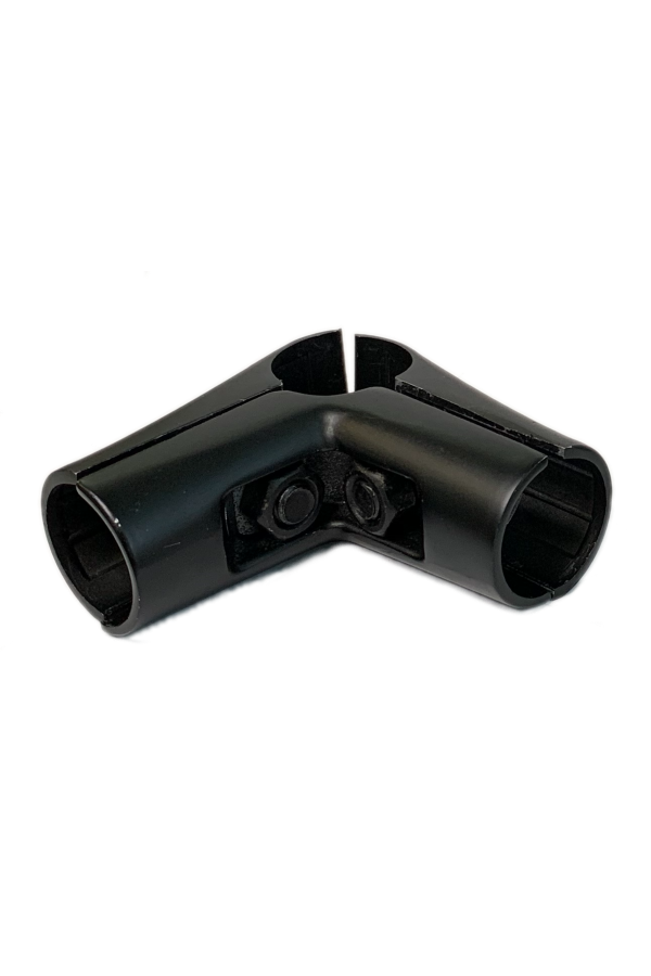 Uno- 4.25 Крепеж угловой с 4-мя направлениями ( (Z-038+038+039)R-43) T - 14, цвет ЧЕРНЫЙ