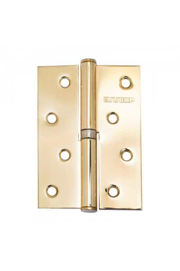 АЛЛЮР 2043 (100х70) L1-LH-1BB-BP БЛИСТЕР Л латунь Петля дверная 2 шт (50,25)