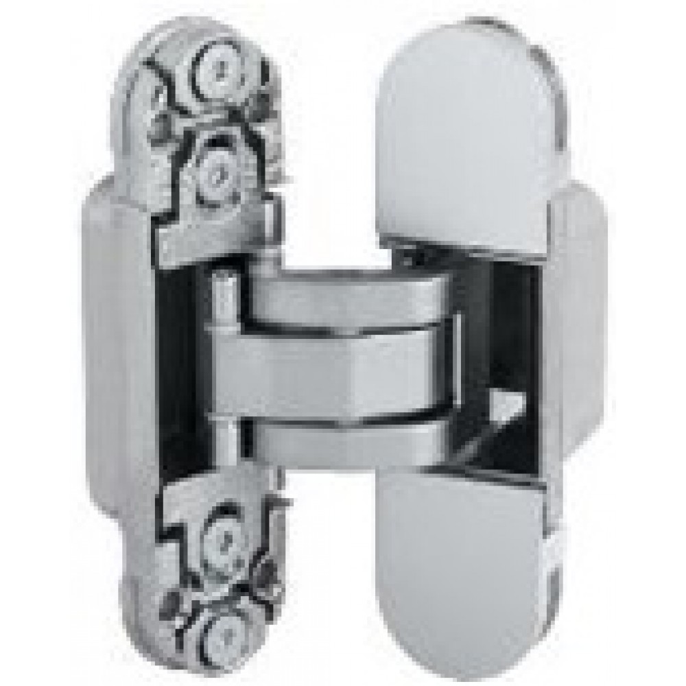 Петля скрытой установки HDH 113*30 SILVER серебро 60 кг