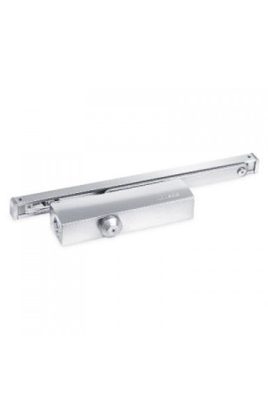 NOTEDO Доводчик дверной  DC-025-095 SL+HO+DA+BC SILVER со скольз.тягой до 100кг(6)