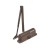 NOTEDO Доводчик дверной DC-120-I BROWN до 140 кг корич. (10)