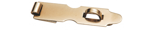 Накладка амбарная нда (l-180мм) покрытие: цинк желтый