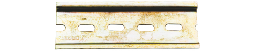Din-рейка l-75 покрытие: цинк
