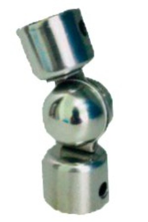 Соединитель регулируемый шаровый 16мм, (CC71B) CC71B