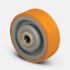 Колесо для рохли опорное ( VBP 180*50*20 ), чугун-полиуретан. Подшипник ВТОПЛЕН VBPd-180-20