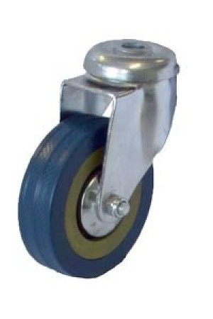 Колесо сер. рез. под болт  75мм (SCHG93) отв 10 3056075